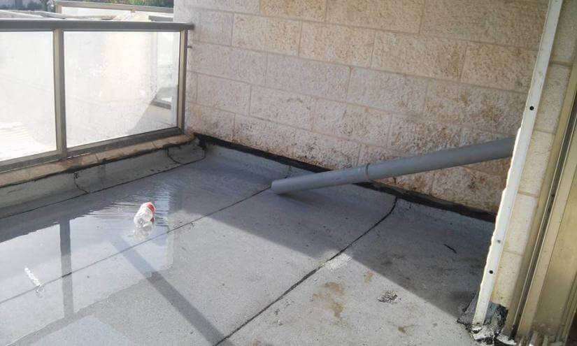 איטום מרפסת